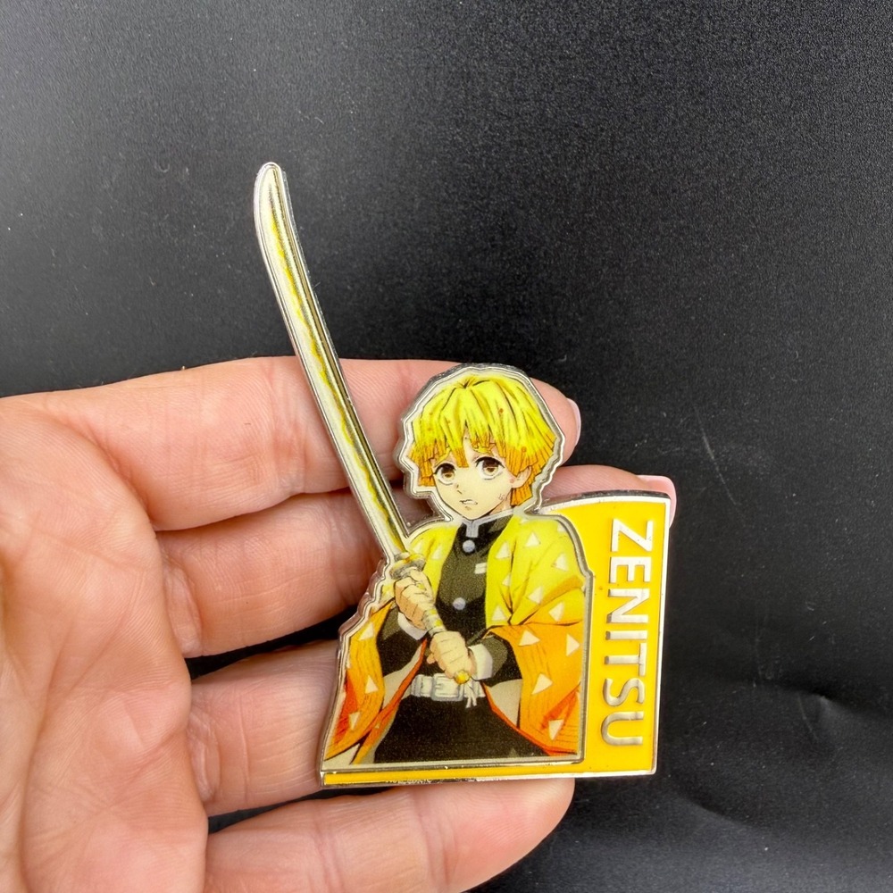 Anime Zenitsu Pin Brooch By Koyoharu Gologe Shuseisha